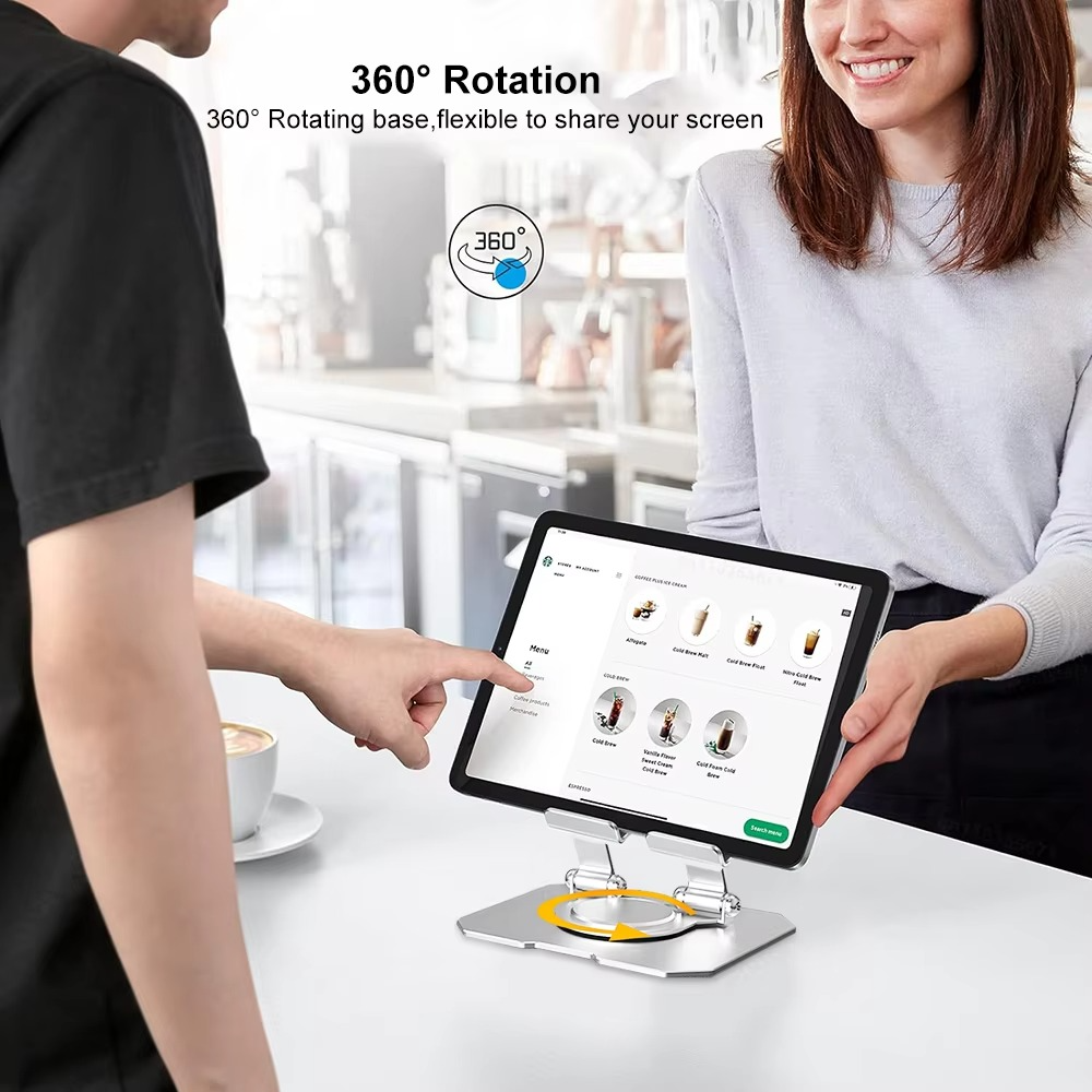 360° Rotating Laptop Stand | Adjustable Aluminum Alloy Holder