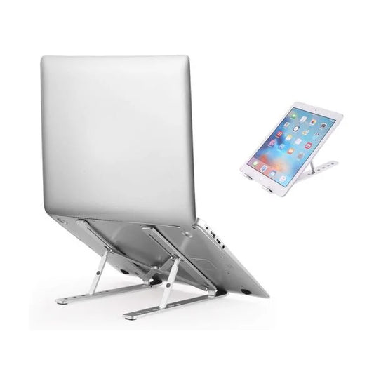 Portable Aluminum Laptop Stand | 7-Level Adjustable Height