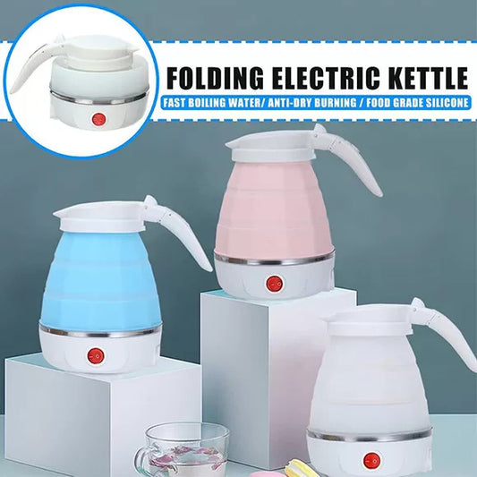Mini Folding Electric Kettle | Portable Travel Water Boiler