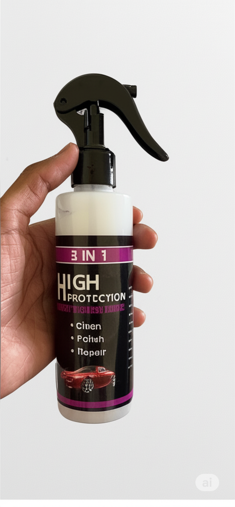 3-in-1 Car Coating Spray | Ceramic Shine & Protection